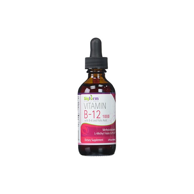 SIGFORM Vitamin B12 1000 Sublingual, 0.02 Pound