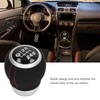 6 Speed Gear Shift Knob Manual Shifter Head Automotive Body