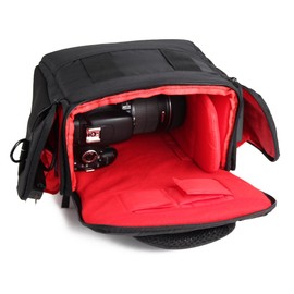 K-S-Trade Kameratasche Für Panasonic Lumix DMC-FZ1000 Für Panasonic Lumix DMC-FZ1000 Kameratasche Fototasche Schultertasche Zubehör Tasche