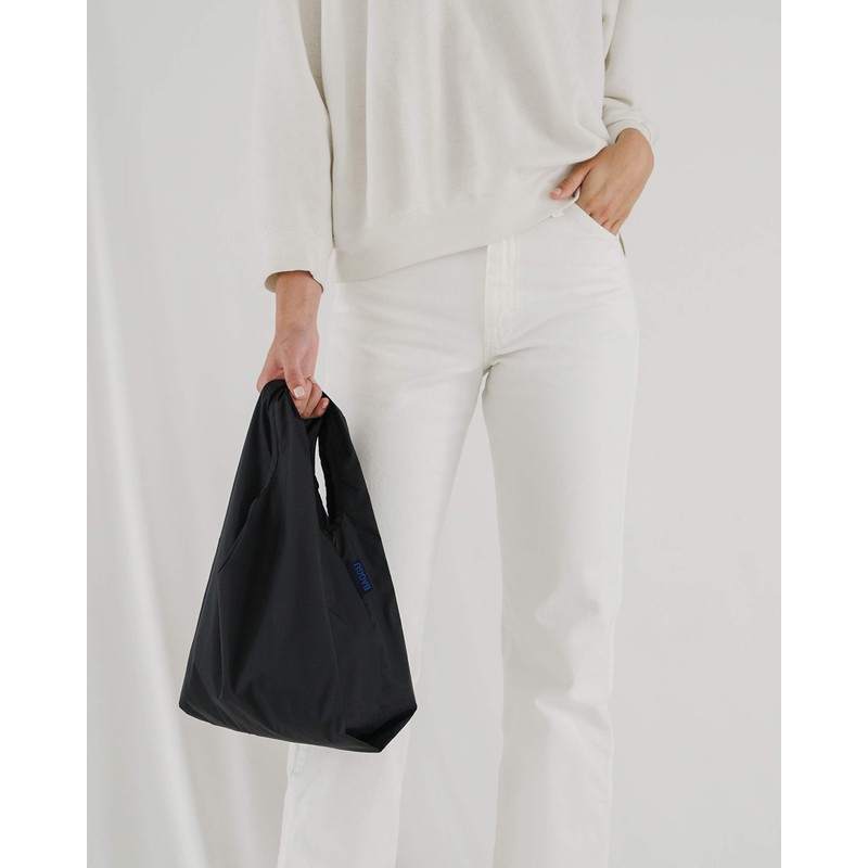 BAGGU Eco Bag, BABY Pattern, 100% Recycled, Black