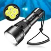 Odepro ND51 2500 Lumens Super Bright Dive Light with 4