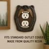 The Bridge Collection Bear Head Wall Plate Covers - Decorative