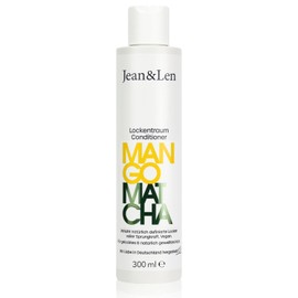 Jean & Len Lockentraum Conditioner Mango & Matcha, Nourishes & Gives Naturally Defined Curls and Waves, Tames Unruly Hair, No Silicones & Parabens, Vegan, 300 ml