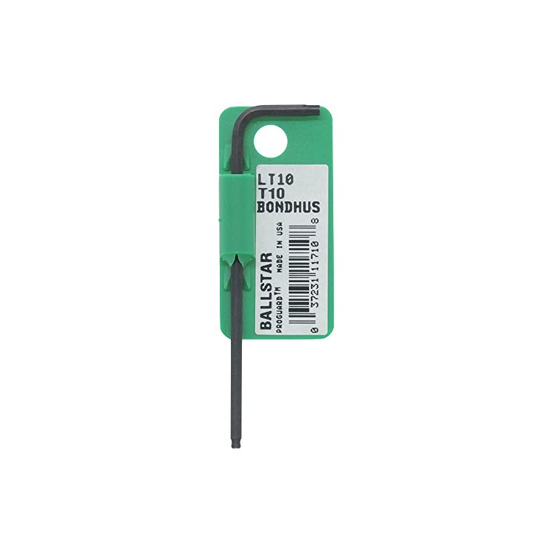 BONDHUS LT10 No.11710 Torx® Ball Point Ball Star™ L-Wrench T10