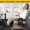 Airplane Foot Rest with Memory Foam Desk Foot Hammock Travel
