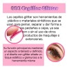 700pzas Cepillo Desechables Glitter Para Extensión Pestañas