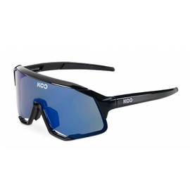 KOO Demos Sunglasses I Performance Eyewear for Road, MTB Cyclists & Cyclocross Sports - Black Blue