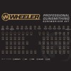 Wheeler 89 Piece Gunsmithing Screwdriver Set with Durable Construction and