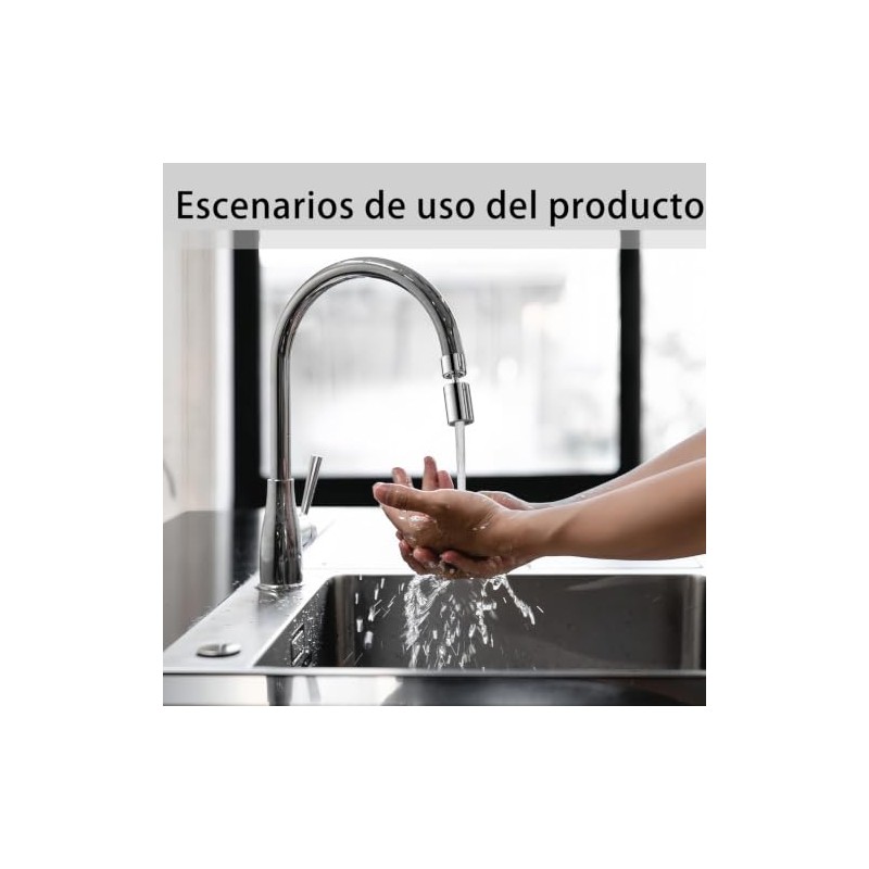 3 Pcs regadera para fregadero de cocina, Filtro de Agua