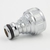 SpiceFlow Connector/Hose Connector | Chrome/Brass | For 1/2 Inch Hoses