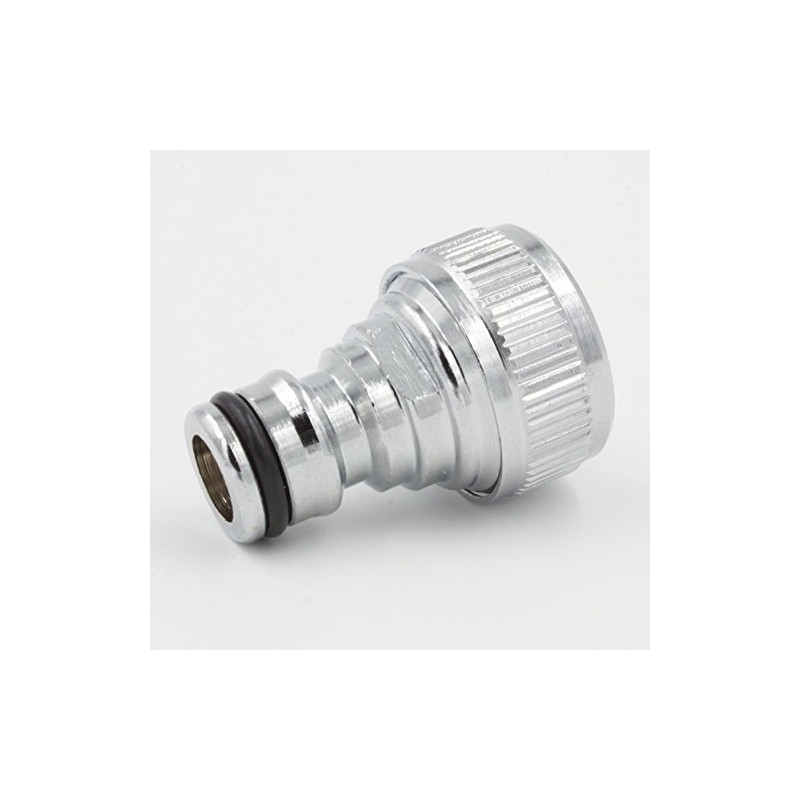 SpiceFlow Connector/Hose Connector | Chrome/Brass | For 1/2 Inch Hoses