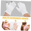 Gatuida 2 Pairs Cotton Moisturizing Gloves for Dry Hands Fingerless