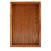 Rectangular Wooden Tea Container Serving Table Plate Snack Food Storage