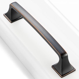 BEROSSA 5 Inch Oil Rubbed Bronze Cabinet Pulls Drawer Handles 10 Pack 2030