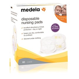 Medela Disposable Breast Milk Bra Pads x60 by Medela