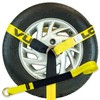 VULCAN Car Tie Down - Flat Hooks - Lasso Style