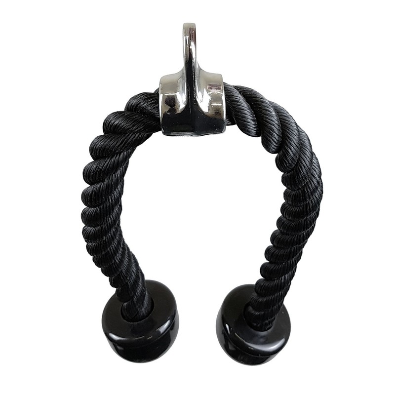 KOMODO Tricep Rope Bicep Pull Down Cable Attachment