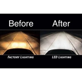 OPT7 JPN 5000K H9 H11 High Power LED Headlight Kit Low Beam Bulbs HID beamtech White 5K
