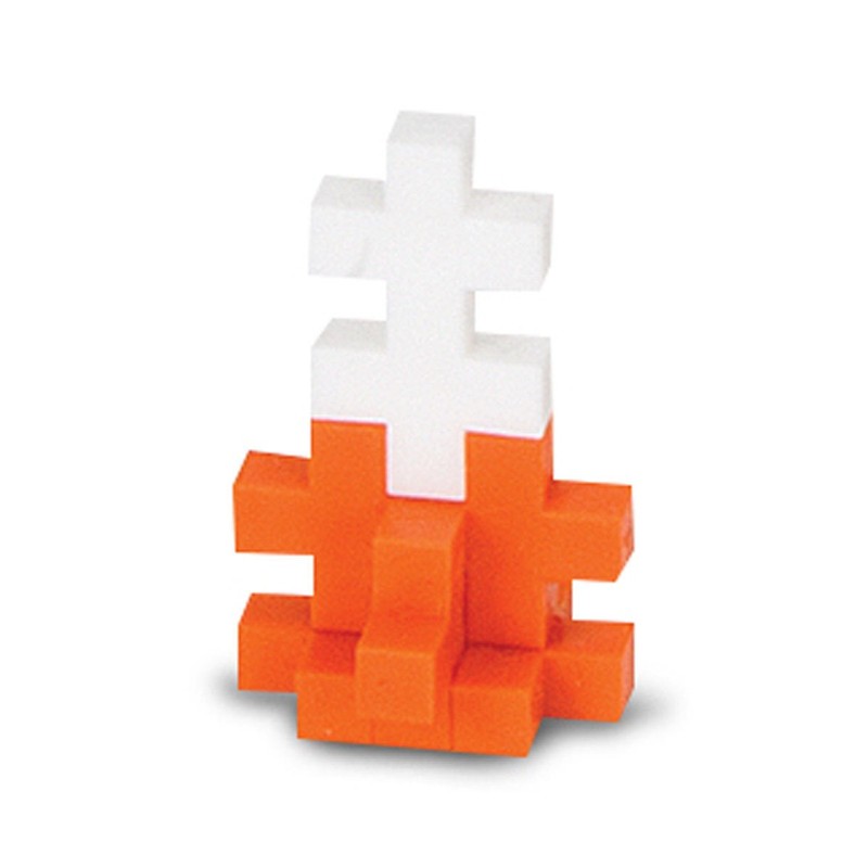 Plus-Plus 9603728 Geniales Konstruktionsspielzeug, Basic, Baustelle, Bausteine-Set,360 Teile