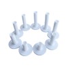 LAISIZHU Golf Tees Rubber 9 Piece Set, Many Sizes for