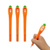 Liiqin Gel Pens, Pack of 3 Carrot Gel Pens, Fineliner,