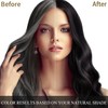Cosmpro Black Hair Dye Shampoo for Women Men 3 in