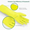 DABOGOSA Mamison 2 Pairs Reusable Waterproof Household Dishwashing Cleaning Rubber