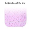 Double Layers Waterproof Saliva Towel Aprons Eating Bib Dining Aid