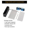 EYLRIM Square Frame Sunglasses for Women Men Fashion Rectangle Sun