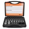 44Pcs Alloy Nut and Bolt Thread Inspector, Charge-Free Thread Gauge,