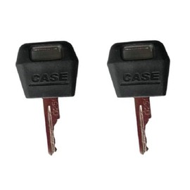 Ignition Key Starter Key for Case Cormick Bobcat Replacement Tractor Key Heavy Equipment D250 1964831C2 Pack of 2