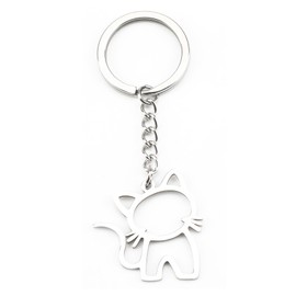 MUCOOS Cat Keychain,Cat Keychains,Funny Kitty Bag Charm for Women,Cute Pet Keychains for Women,Gift for Pet Lovers