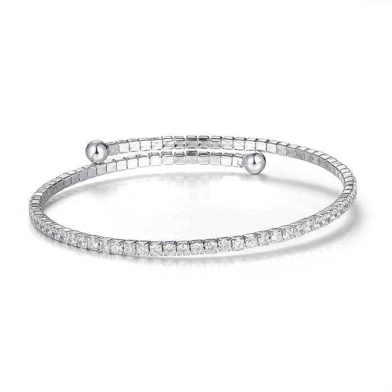 Schöner-SD Tennis Bracelet 925 Silver Bracelet, Sterling Silver