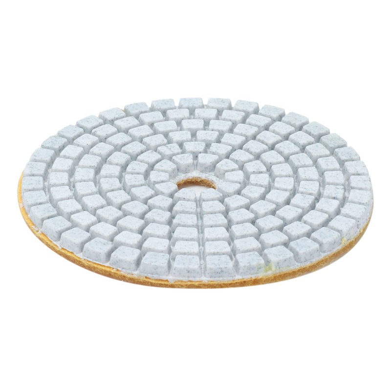 10Pcs 3in Diamond Wet Polishing Pad Soft Grinding Discs Polisher