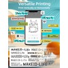 MakeID Coastal Breeze Series Label Tape Compatible with Makeid Label