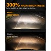 NSDXCT 9005/HB3 Halogen High Beam Headlight Bulb+H11 Low Beam Light