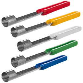 KADAX Apple Corer, Apple Cutter with Stainless Steel Blade, Apple Cutter with Plastic Handle, Apple Core Cutter for Quick Removal of Apple Kernels (Pack of 1)