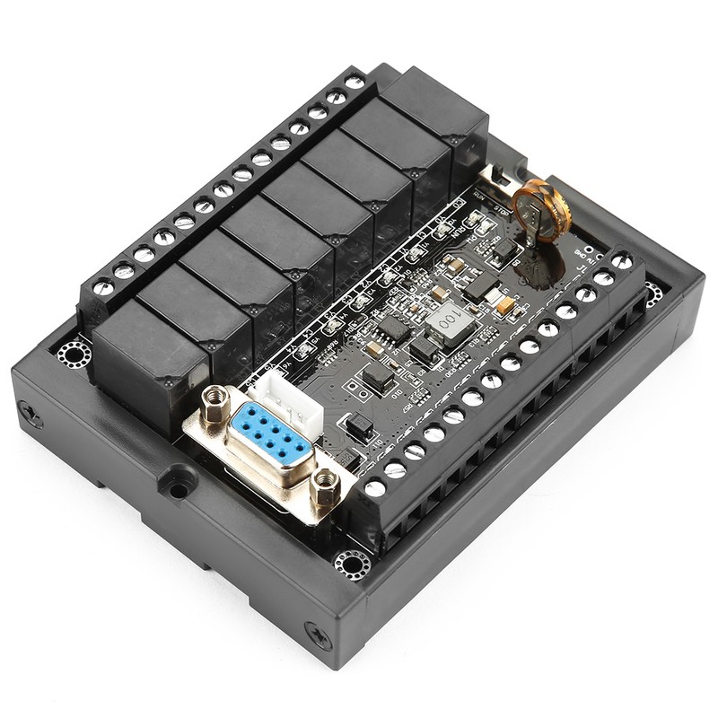 PLC Industrial Control Board FX1N-20MR Programmable Relay Delay Module with