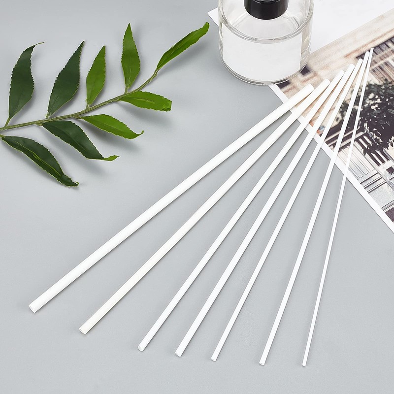 OLYCRAFT 25Pcs 5 Sizes ABS Plastic Round Tubes 9.8 Inch