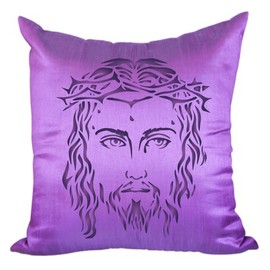 Jesus Stencil, 6.5 x 7.5 inch - Christian Catholic Religious Crown of Thorns