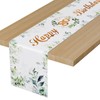 BEKOIUP Happy 80th Birthday Table Runners Green, 80th Birthday Table