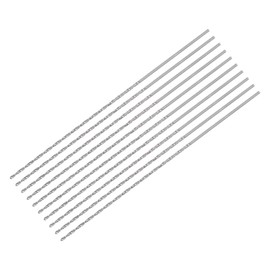 sourcing map Mini Micro Twist Drill Bits 1.2 mm Extra Long Metal Drill 100 mm Aluminium Alloy Pack of 100