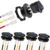 RUNCCI-YUN Pack of 5 DC 12 V 20 A Round