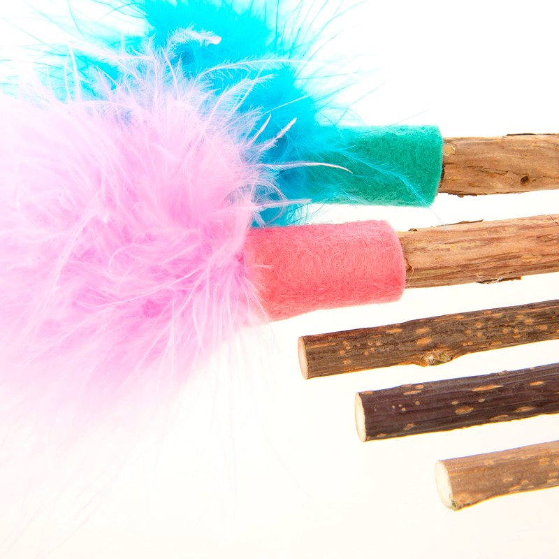 SmartyKat (5 Count Silly Silver Stix Natural Silvervine Cat Toys