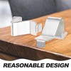 Uonlytech 12pcs Shelf Clips Heavy Duty Adjustable Supports Metal Shelving