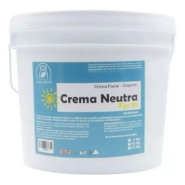 Productos Mart Mexico Crema Neutra Base Sin Aroma Con Filtro Solar  4 Litros