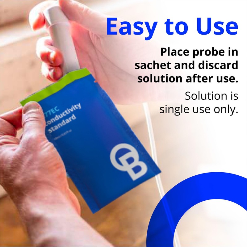 Bluelab EC 2.77 Conductivity Calibration Solution - Easy Calibration for