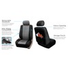 FH Group Car Seat Covers Gray Black Full Set in