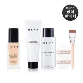HERA 헤라기획 실키스테이 24H 롱웨어 파운데이션 30g Heracreated Ficky Steei 24H Long-Wear Foundation 30g