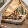 Naturehike California King Size Air Mattress with Built-in USB Rechargeable